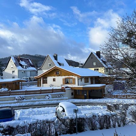 Kleine Auszeit Am Wildgehege Appartement Bad Harzburg Buitenkant foto